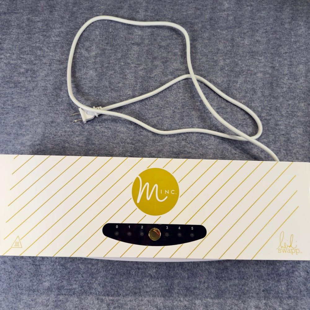 Heidi Swapp Minc 13 inch Foil Transfer Machine White Gold US Plug